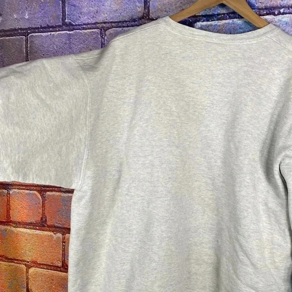 Old Mill Athletics Crewneck Sweatshirt Pullover Grey Fruit of the Loom XL - Picture 7 of 8